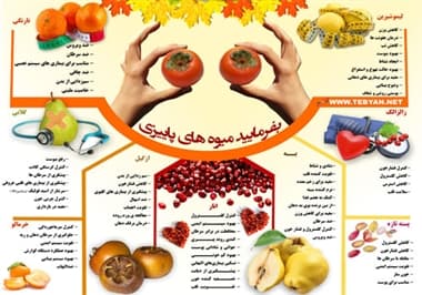 میوه های پاییزی